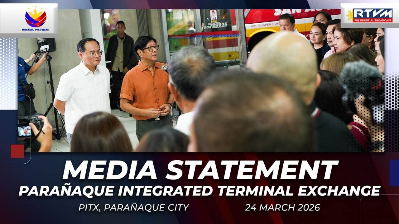 Full Statement at PITX, Para&ntilde;aque City