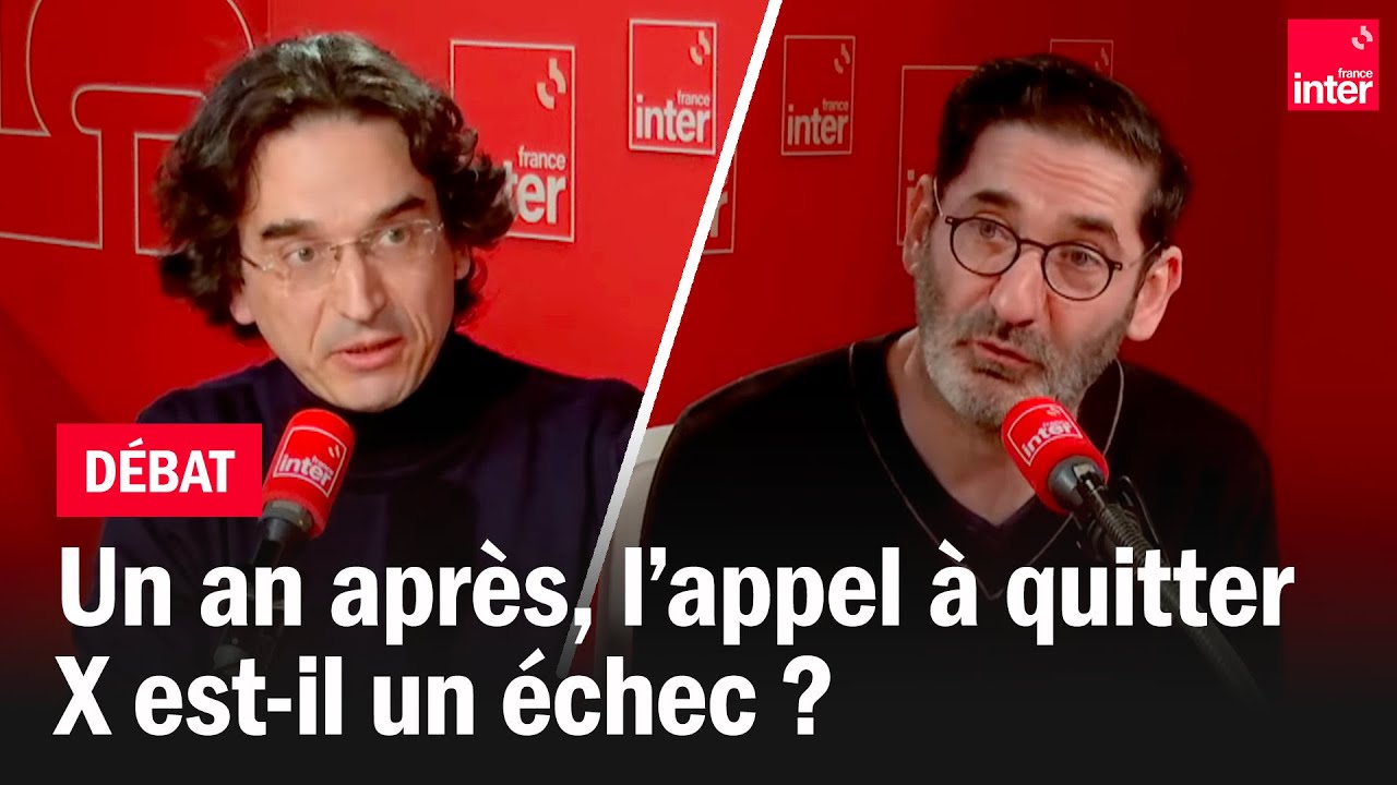 Un an après, l’appel à quitter X est-il un échec ? - Le débat de la grande matinale