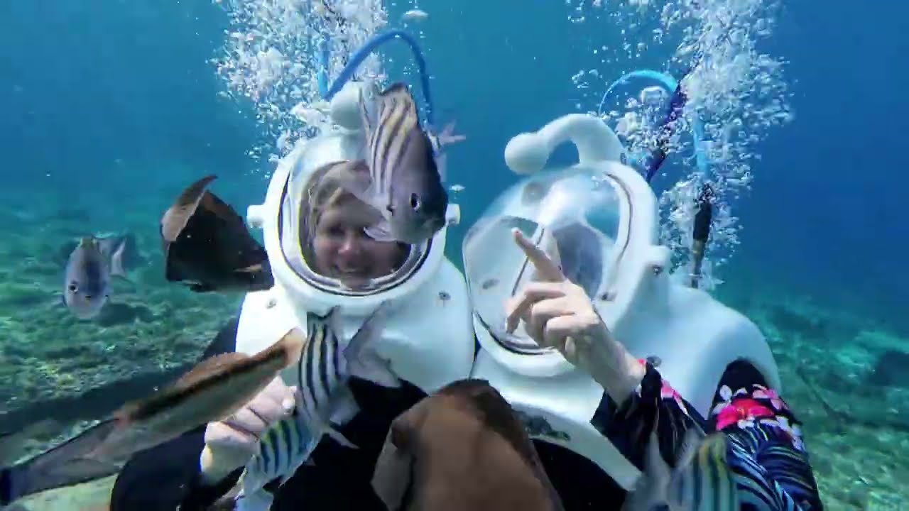 SeaTREK Underwater Helmet Diving Experience - Cozumel, Mexico