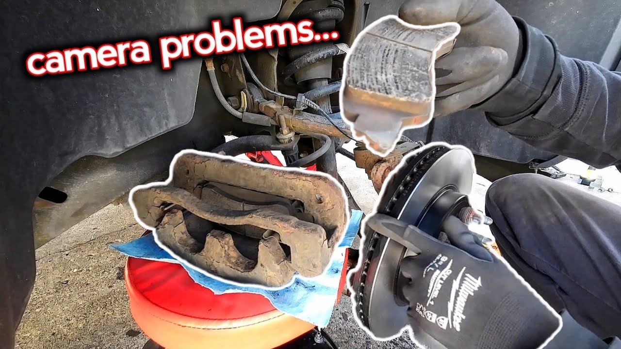 New Brake ROTORS and PADS on '08 CHEVY Silverado