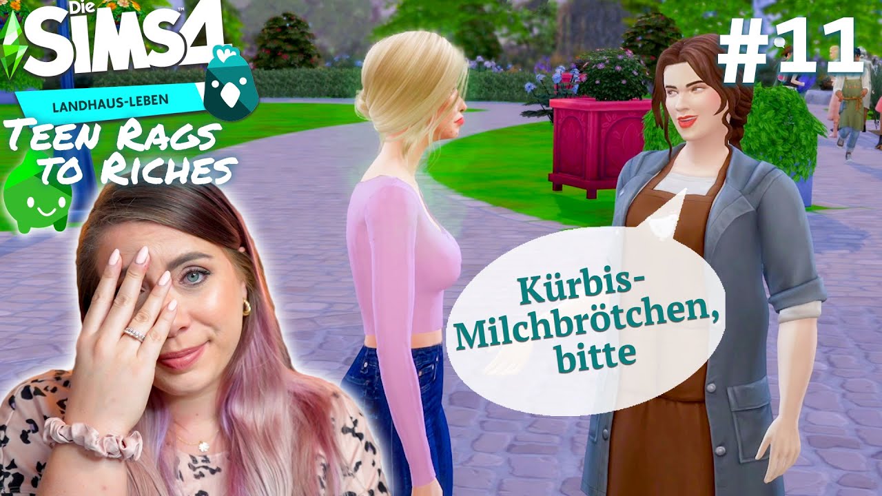 Dieser Botengang l&auml;sst mich verzweifeln 🤪 Landhaus Leben Part 10 | Sims 4 Teen Rags to Riches