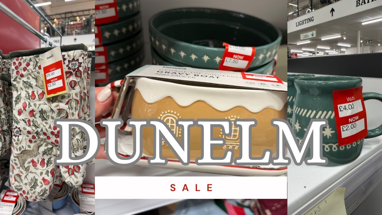 Большая распродажа Dunelm | Скидки до 50%