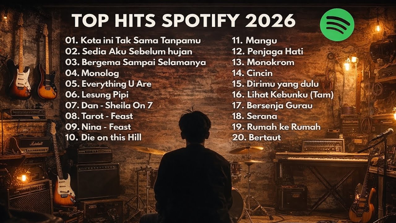 Top Hits Indonesia Song Spotify 2026 #lagupopindonesia​ #laguviral​ #spotifyplaylist​