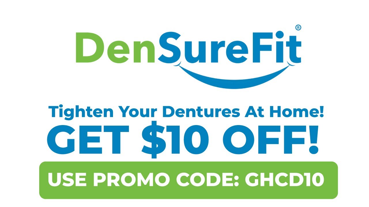 DenSureFit Do-It-Yourself soft denture reline kit 1/5 - Use Code GHCD10 for $10 off!
