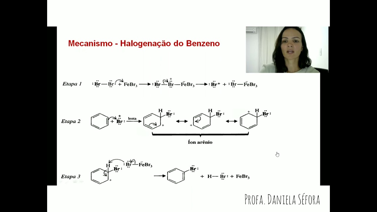 Aula n. 16 - Halogenação do Benzeno