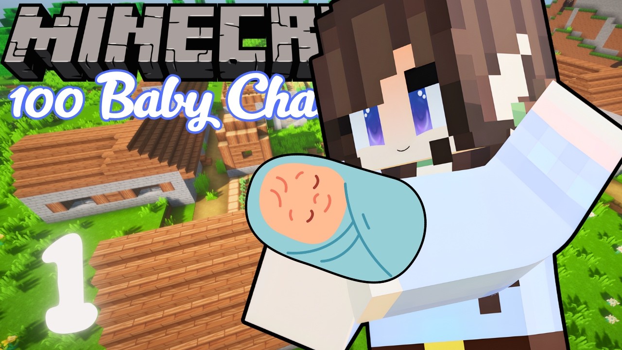 Николас Кейдж повсюду | Minecraft: Челлендж «100 детей»