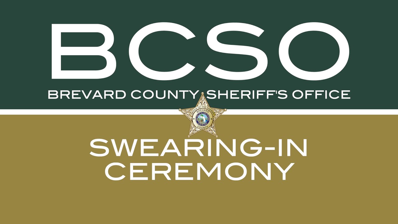 Brevard County Sheriff's Office Swearing In Ceremony