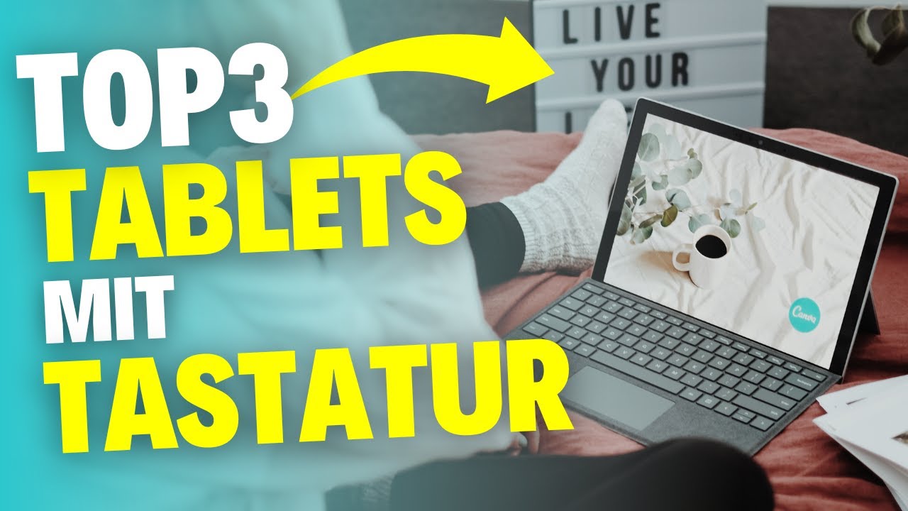 Die besten TABLETS mit Tastatur - TESTSIEGER im Vergleich!