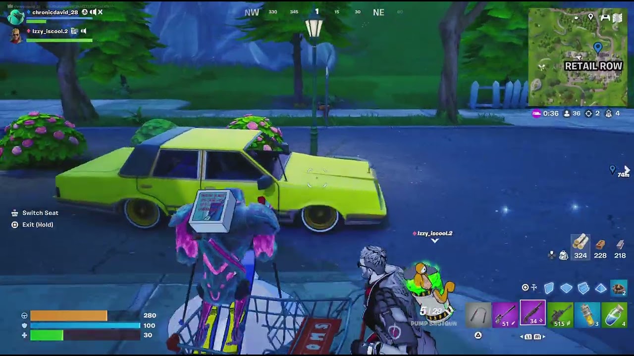 Fortnite with gf