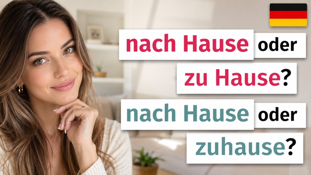 Немецкий с нуля: Разница между zu Hause и nach Hause в немецком языке 🚀🇩🇪