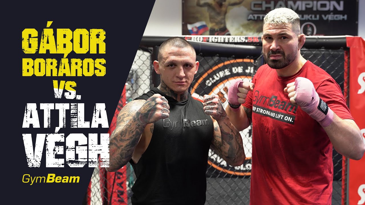 MMA Drills l Gábor Boráros vs. Attila Végh 🥊💪 l Tréning l GymBeam