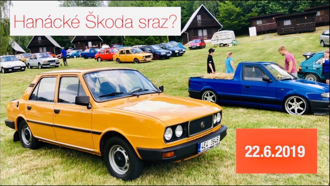 Hanácké Škoda sraz Plumlov 22.6.2019 | První vélet naší LSky?