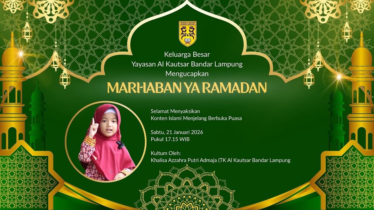 Konten Islami Menjelang Berbuka Puasa
