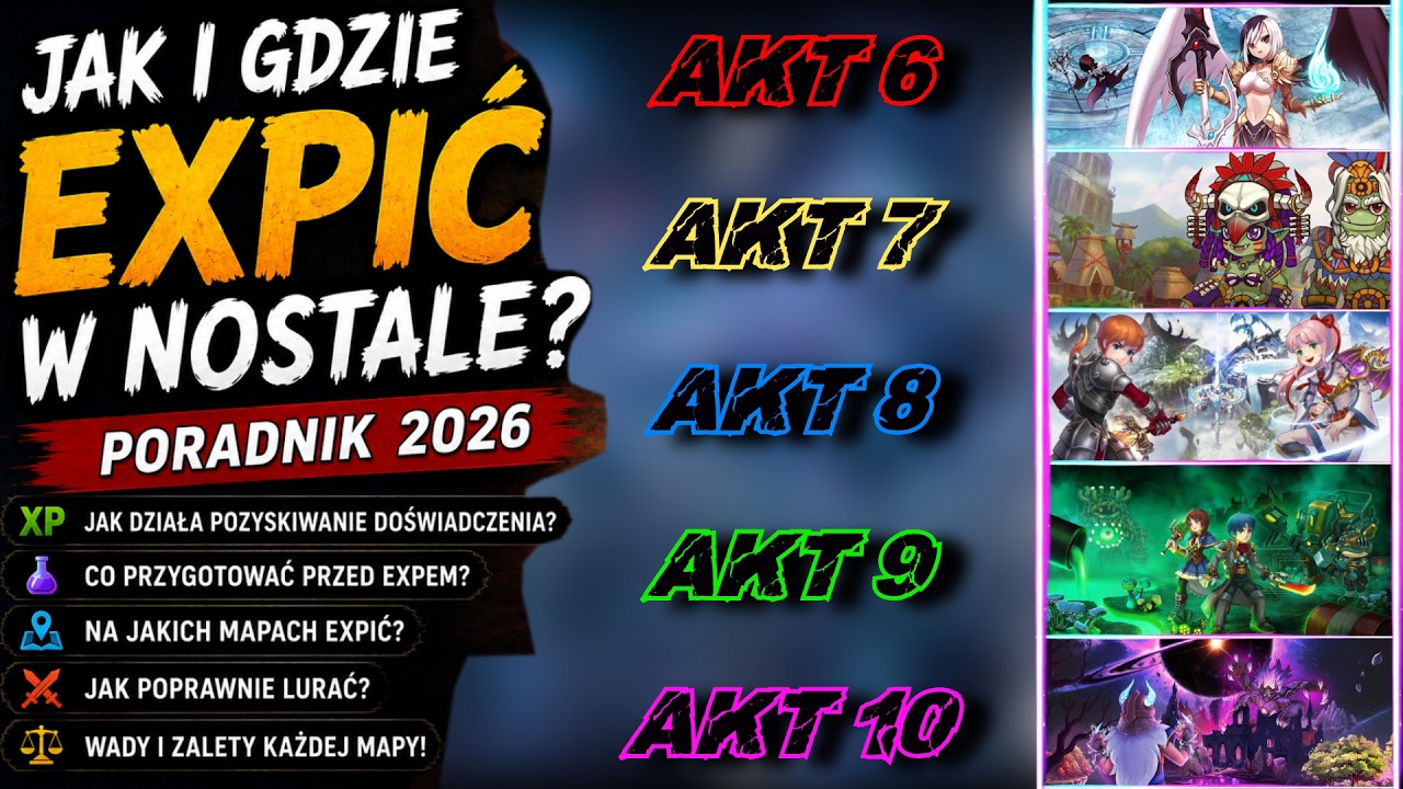 Nostale: Jak i gdzie expić w Nostale? (Update 2026)