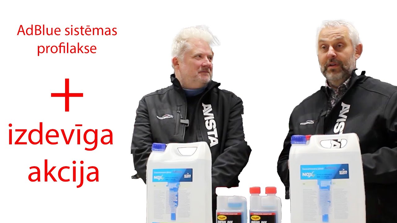 AdBlue sistēmas profilakse + lieliska akcija
