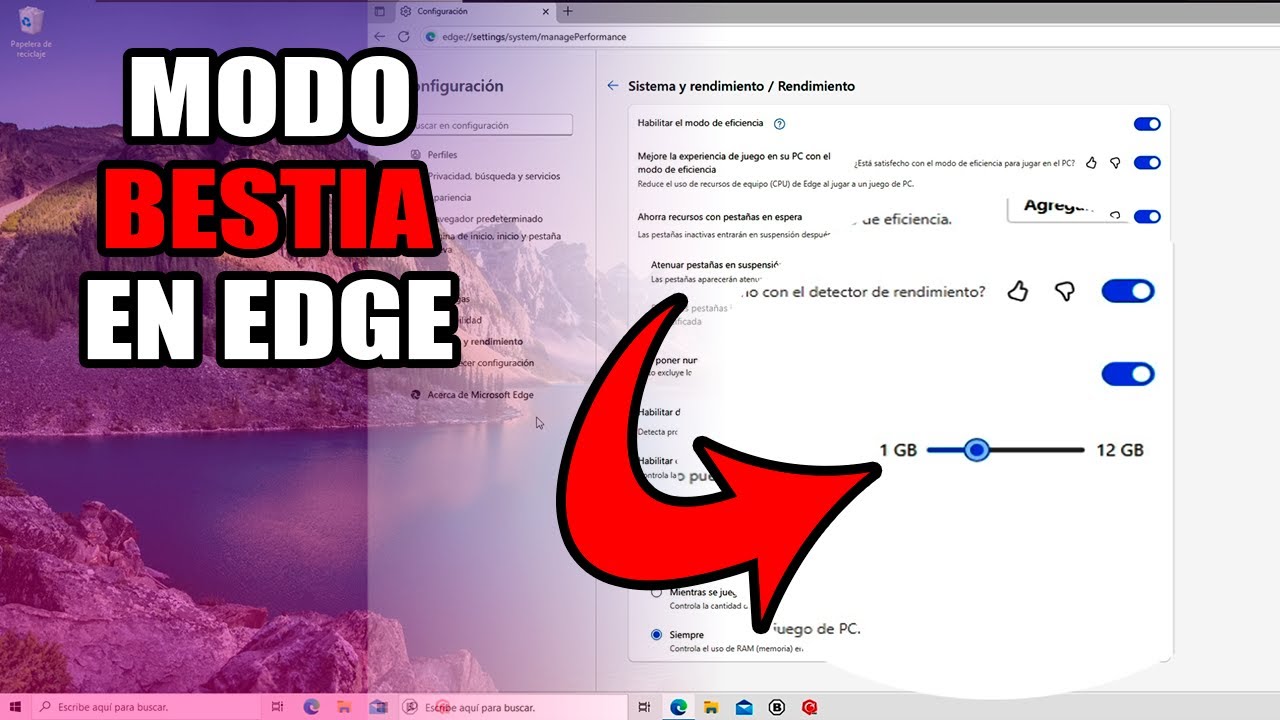 CONVIERTE MICROSOFT EDGE EN UNA BESTIA CON ESTOS AJUSTES - MAX RENDIMIENTO Y SEGURIDAD