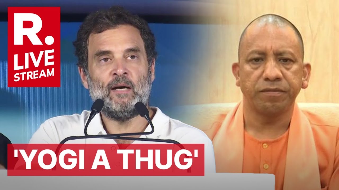 Rahul Gandhi Insults Yogi Adityanath LIVE: Congress MP Calls UP CM 'A Thug'