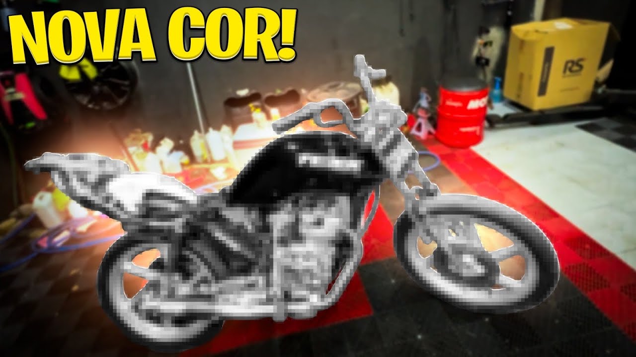 ESSA &Eacute; A NOVA COR DA MOTO DE GRAU 😍&lsaquo; Danilo Crespo &rsaquo;