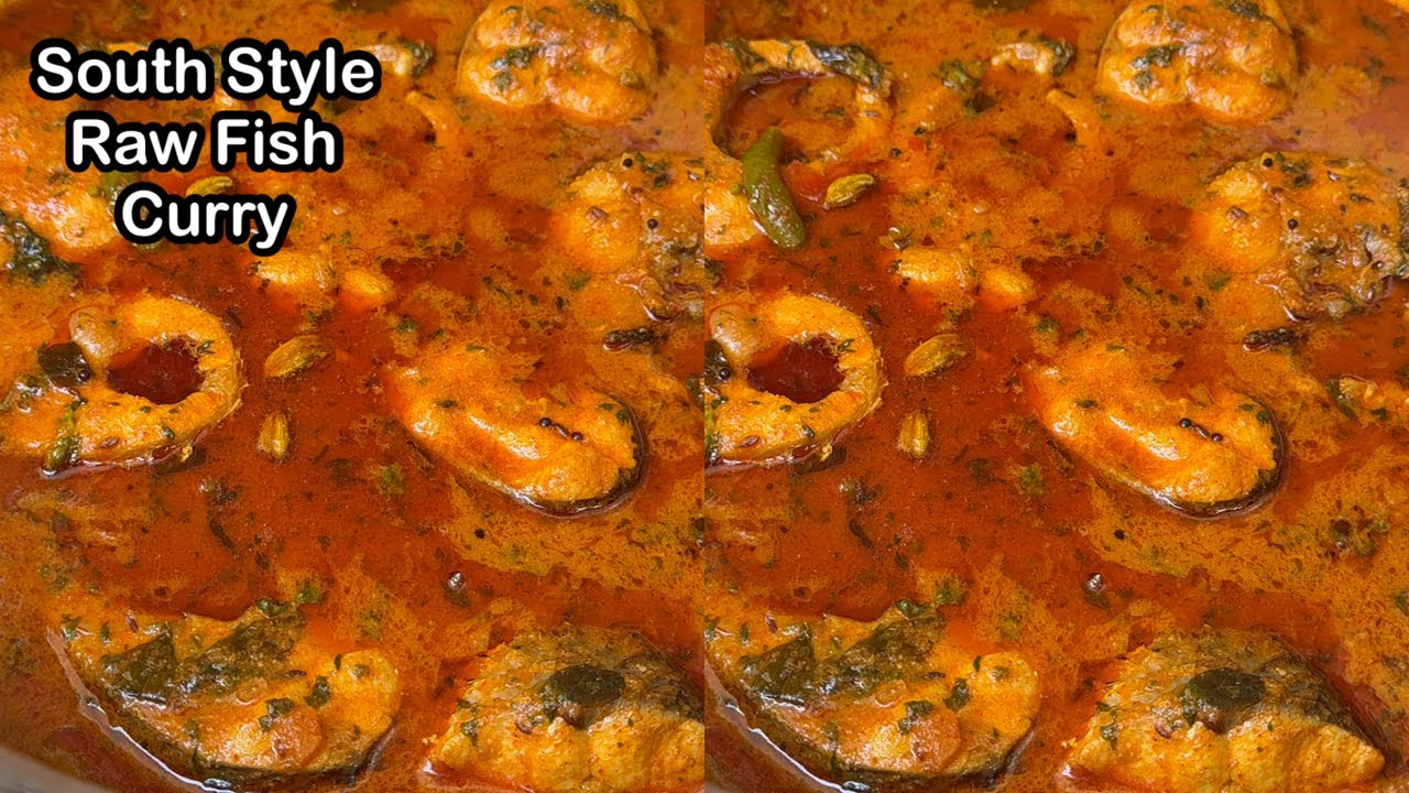 कच्चे मछली की करी | Raw Fish Curry | South Indian Fish Curry Recipe | Fish Pulusu Recipe