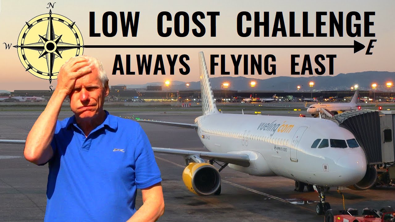 A TRUE LOW COST CHALLENGE! I can only fly EAST, forever east. Where do I end up?