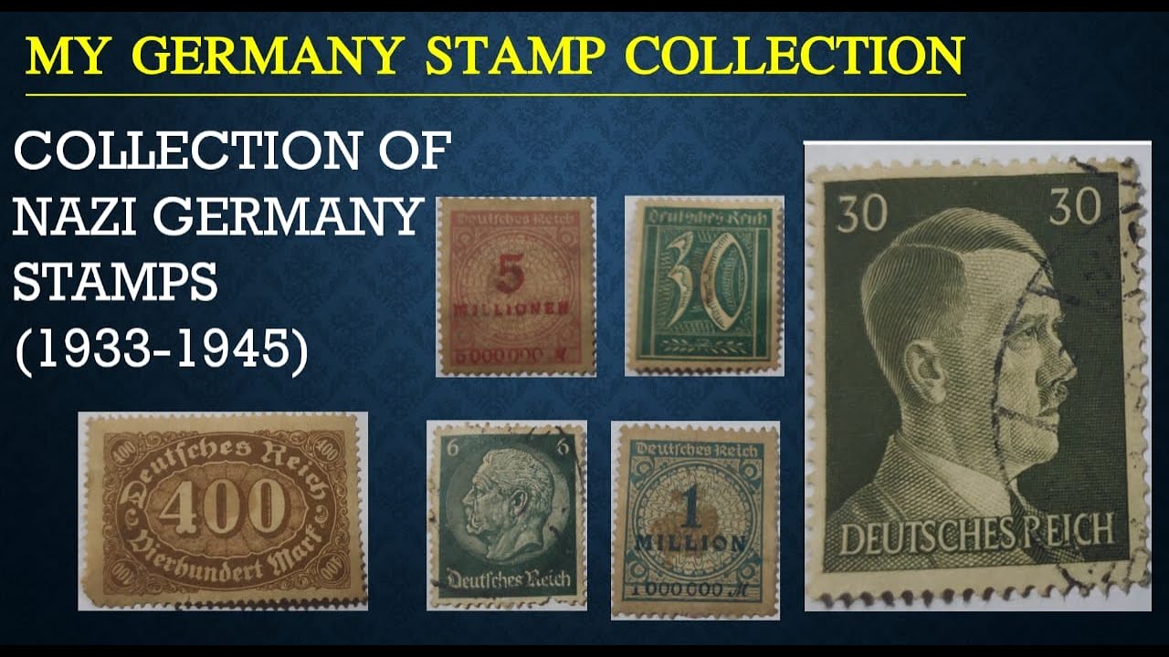 My Germany Stamp Collection/PART -1/Rare stamps Of Germany/The World StampGallery