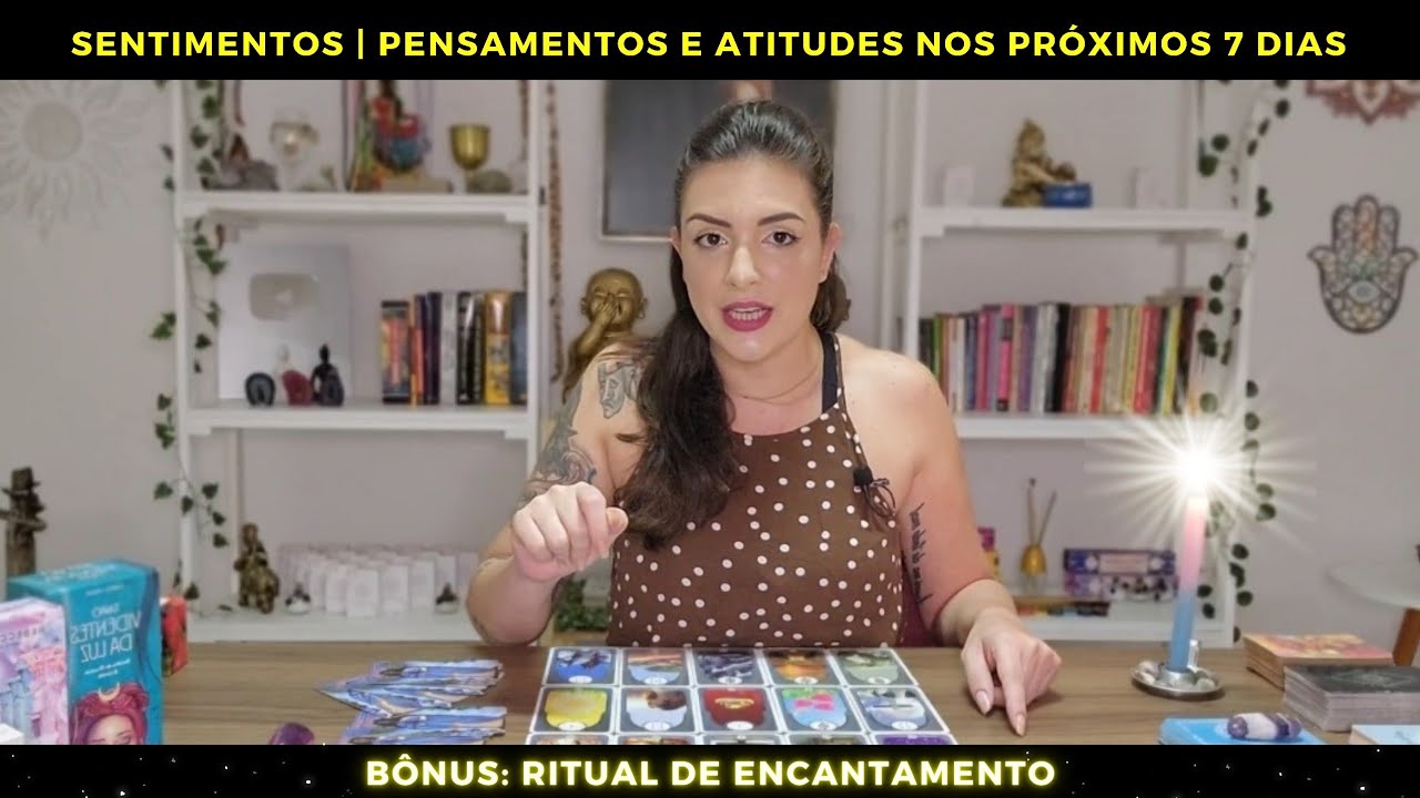 ❤️ FUTURO IMEDIATO: O que ESPERAR dele (a) ESSA SEMANA? #tarotresponde