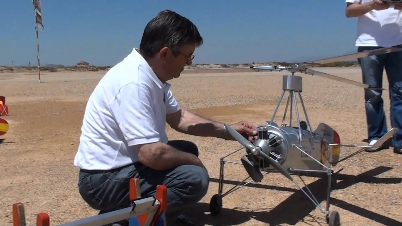 1ª concentracion nacional de autogiros Juan de la Cierva