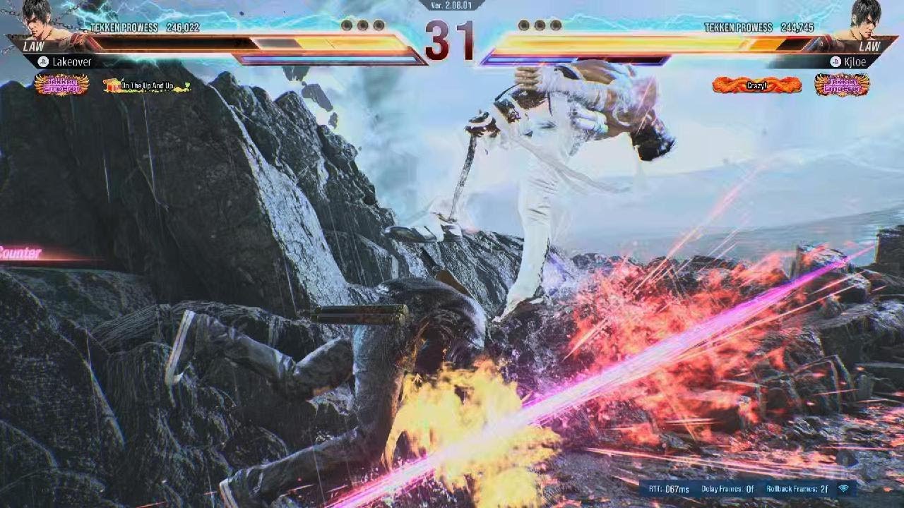 TEKKEN 8 Law Mirror Match Set!