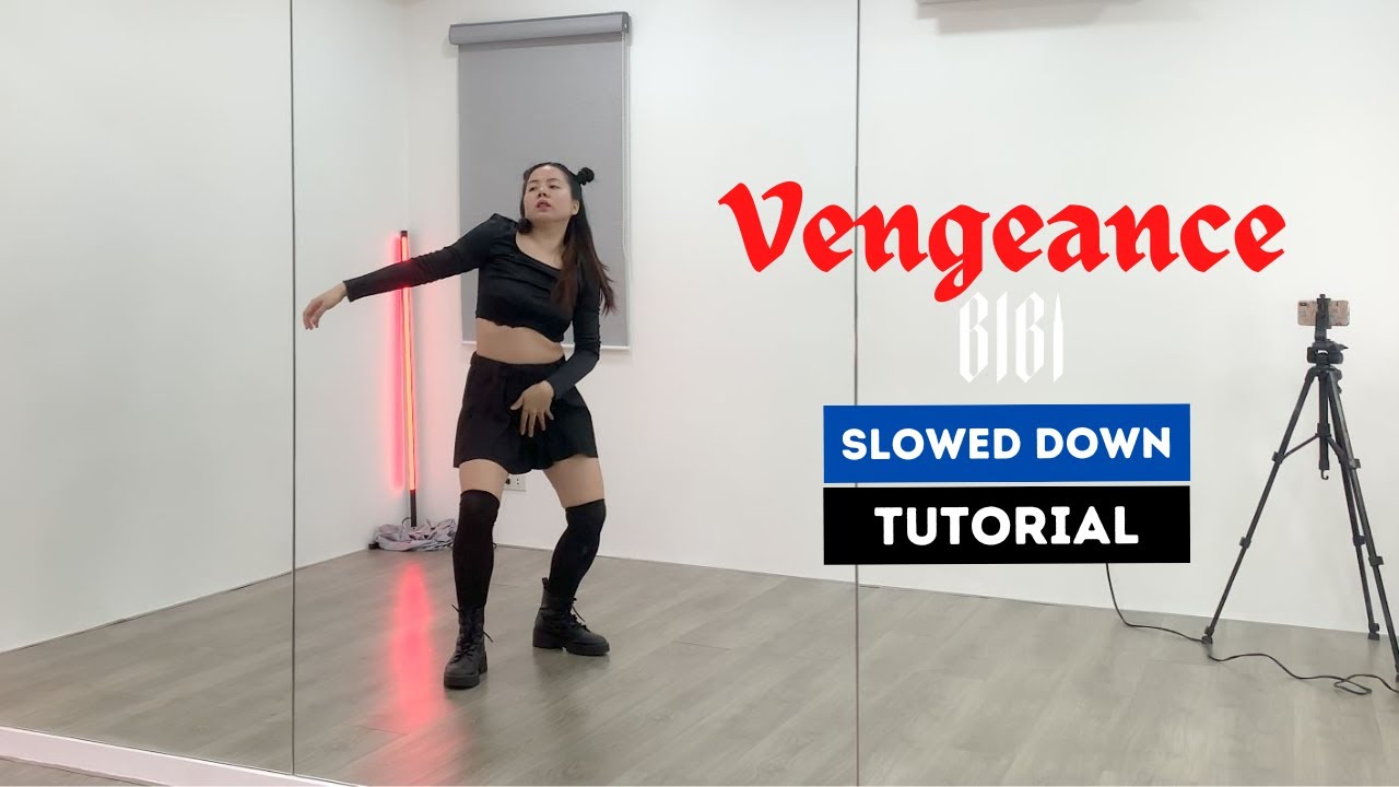BIBI (비비) '나쁜년 / Vengeance' Chorus Tutorial (Slowed & Mirrored) | heymisstatj
