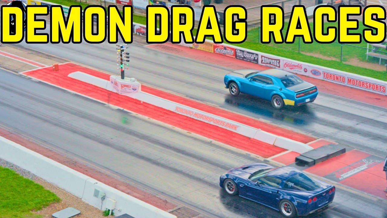 dodge challenger srt demon drag race quarter mile times