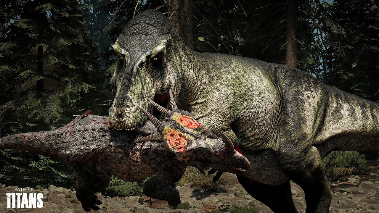 Riparia solo Rex official hunting compilation and Build (part4)- Path of titans