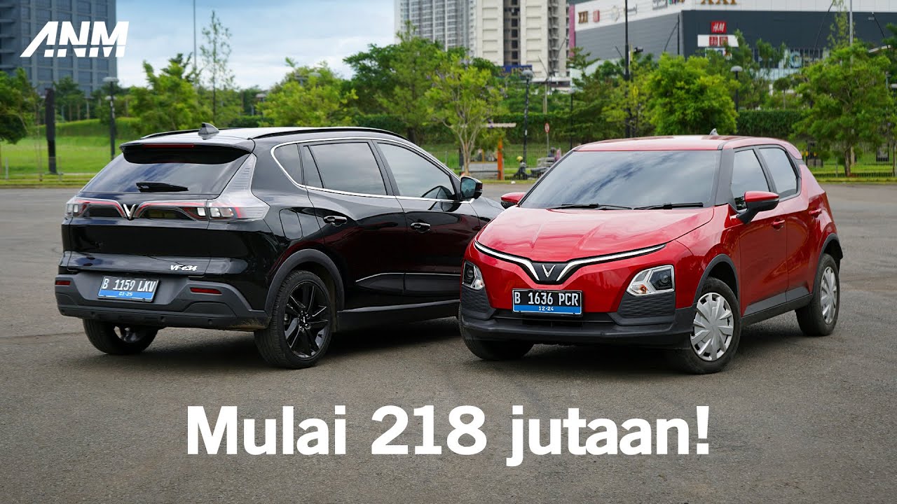 VinFast VF e34 dan VF 5 : City car EV, pilih mana?