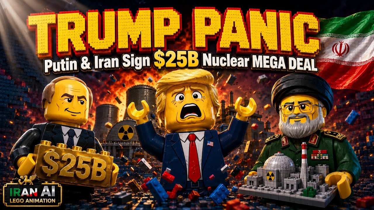 Иранская компания Lego с искусственным интеллектом выпустила новое видео - Трамп в панике из-за п...