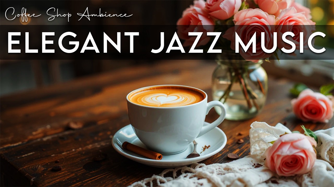 Elegant Jazz Music ☕ Bossa Nova background for Happy Moods, Stress Relief and Relaxing