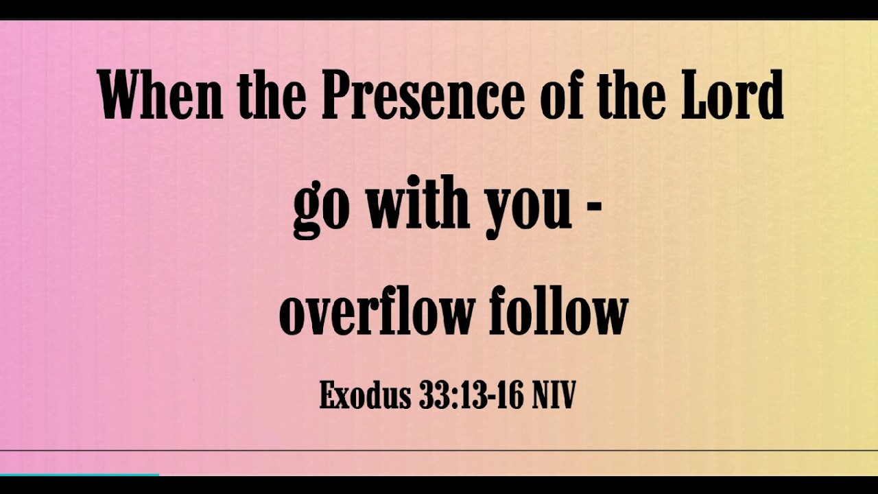 When the Presence of the Lord go with you - overflow follow | Ptr. Nestor Engay | Feb 16 2026