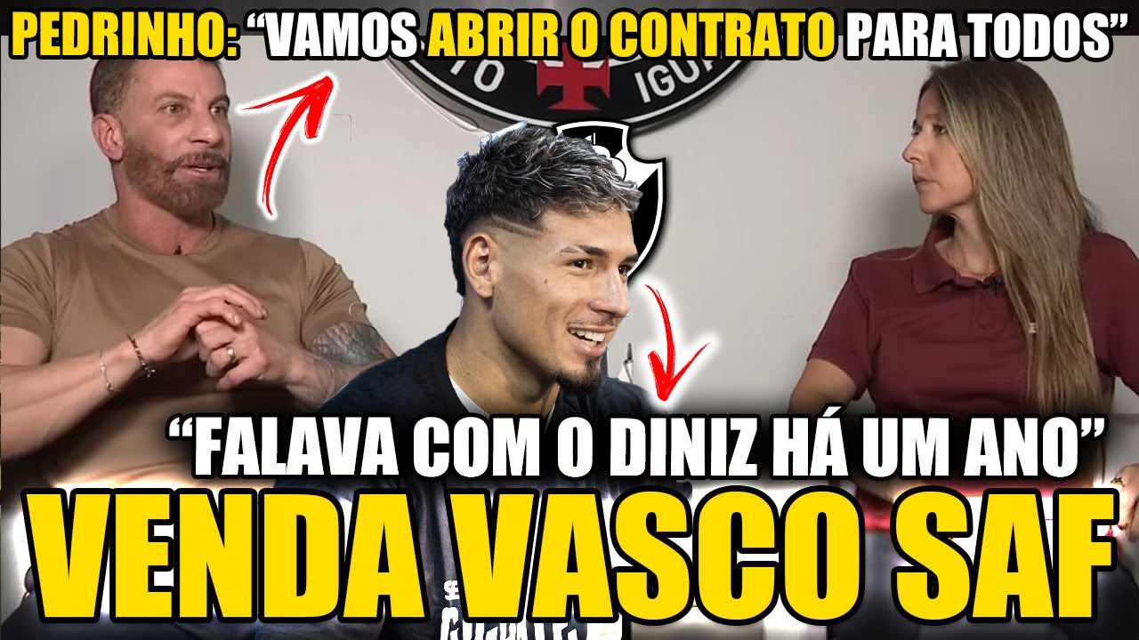 PEDRINHO AFIRMA QUE INVESTIDOR ESTÁ BEM ADIANTADO | ÚLTIMAS NOTÍCIAS DO VASCO