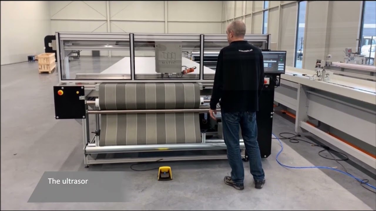 Automatic awning cutting machine - M2