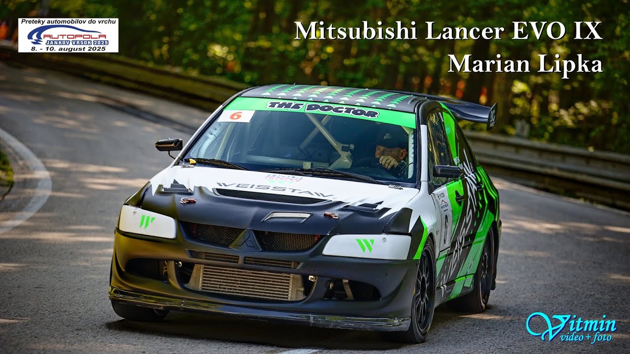Marian Lipka - Mitsubishi Lancer EVO IX - Jankov Vŕšok 2025 - MMSR