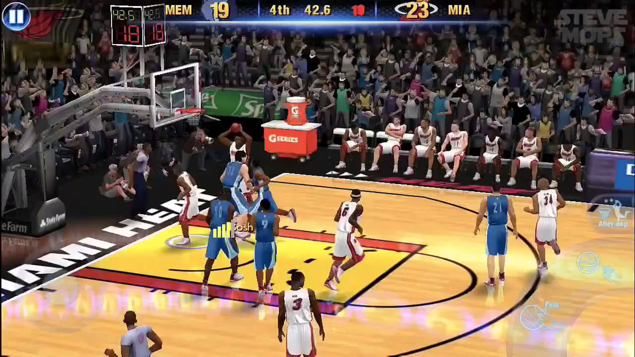NBA2K14 iPhone Gameplay