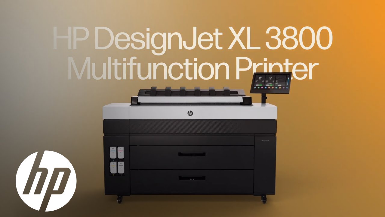 Introducing HP DesignJet XL 3800 MFP | DesignJet XL Large Format Technical Printers | HP