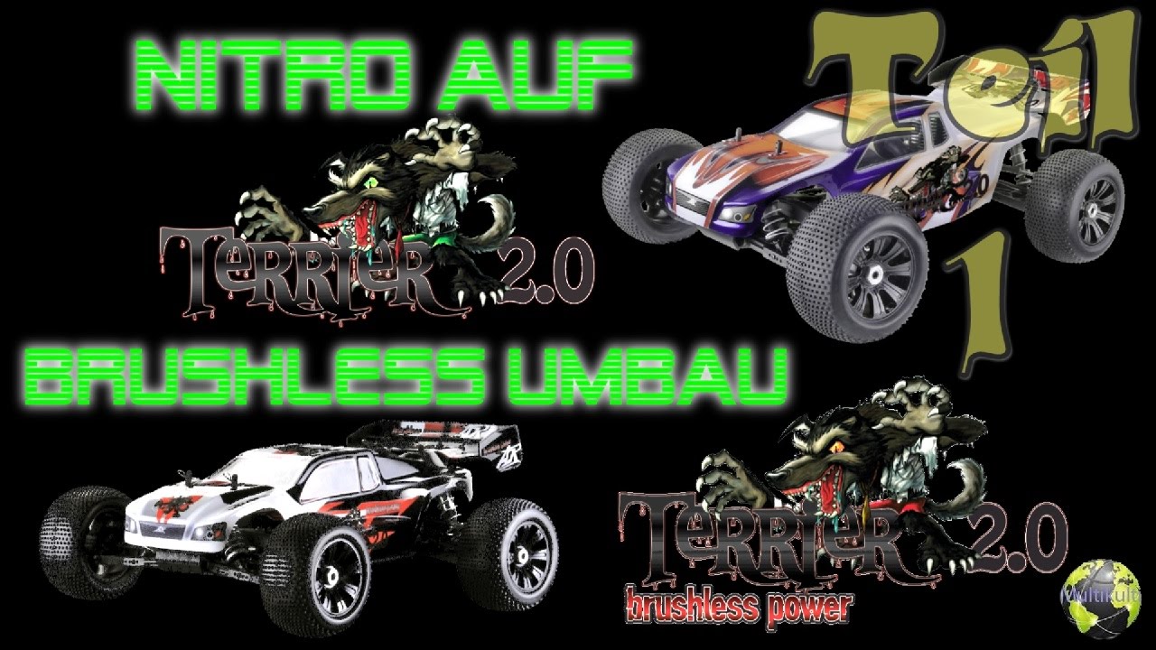Ansmann Terrier 2.0 Nitro Umbau auf Brushless! Teil 1/3 Rc Tagebuch | FULL HD | Deutsch