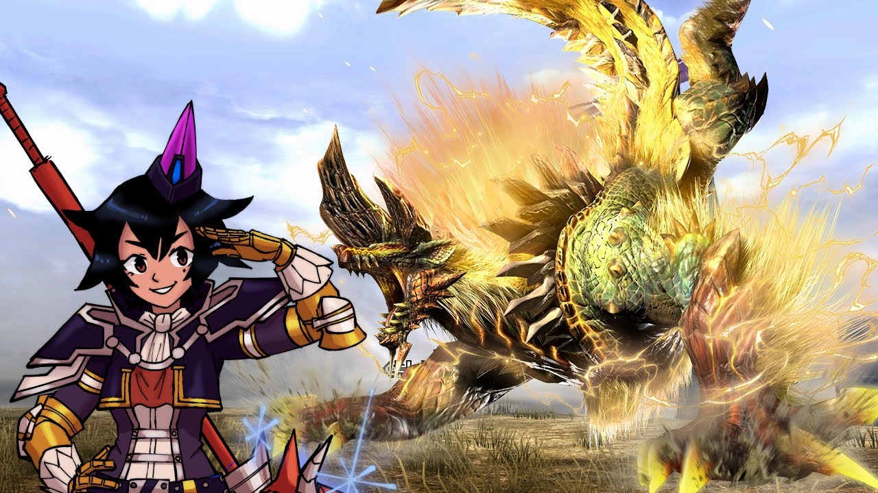 [MHGU] EX Thunderlord Zinogre - Striker SnS Solo - 12'35