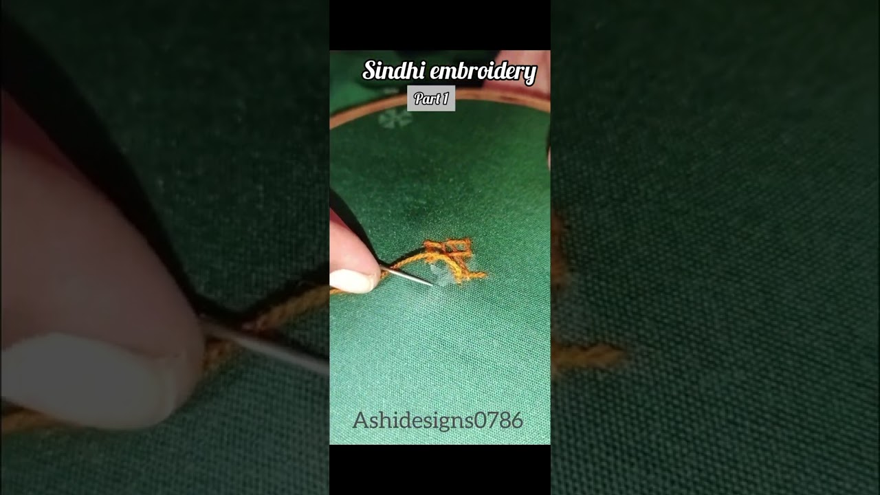 Sindhi krhai krny ka tarika full tutorial part 1