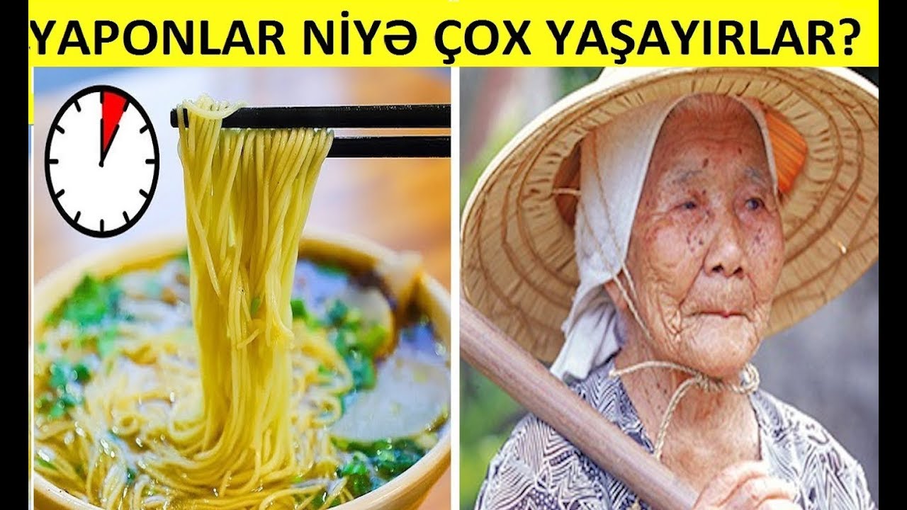 Yaponlar niyə uzunömürlüdür?  -  10  ƏSAS SƏBƏB
