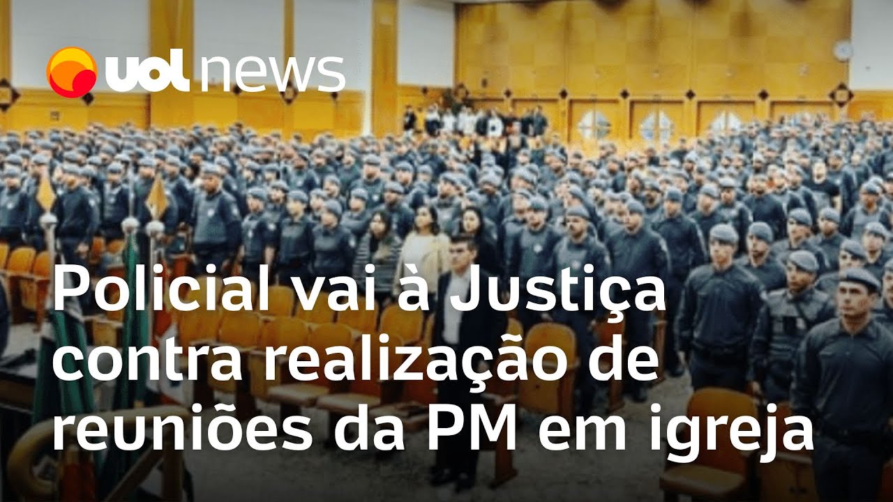 Policial vai à Justiça contra a realização de reuniões da PM na Universal