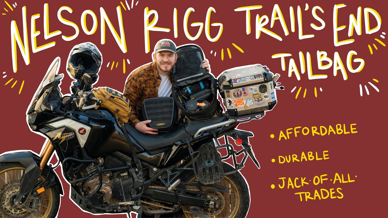 The Jack of All Trades in Motorcycle Tail Bags: Nelson Rigg Trails End Tail Bag Review