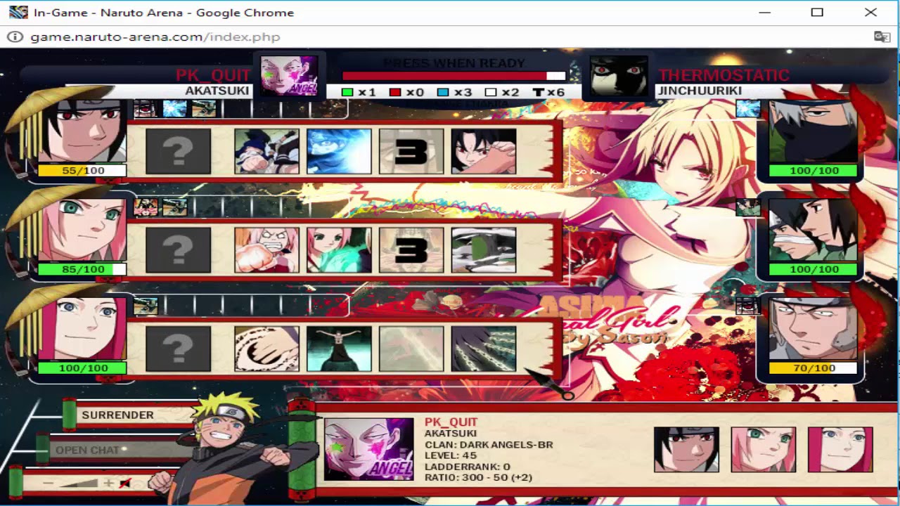 Naruto arena Becoming Kage Final