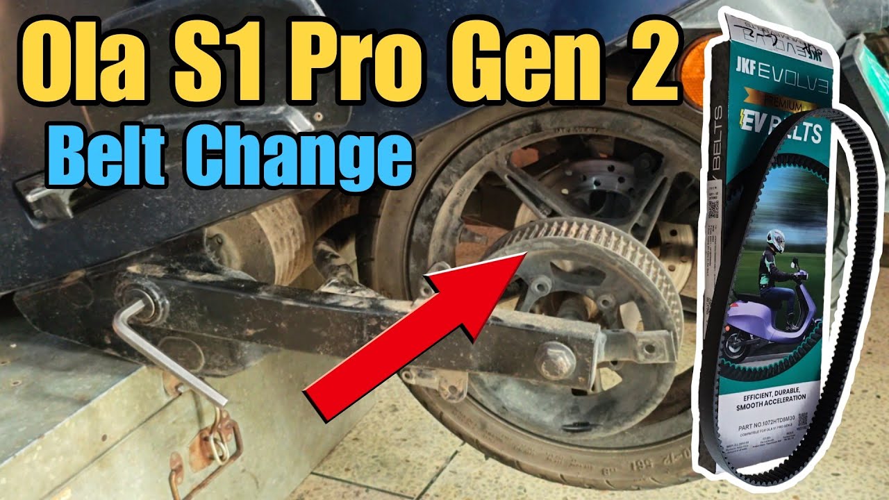 Ola s1 pro gen 2 belt change kaise kare | Ola belt kaise change kare