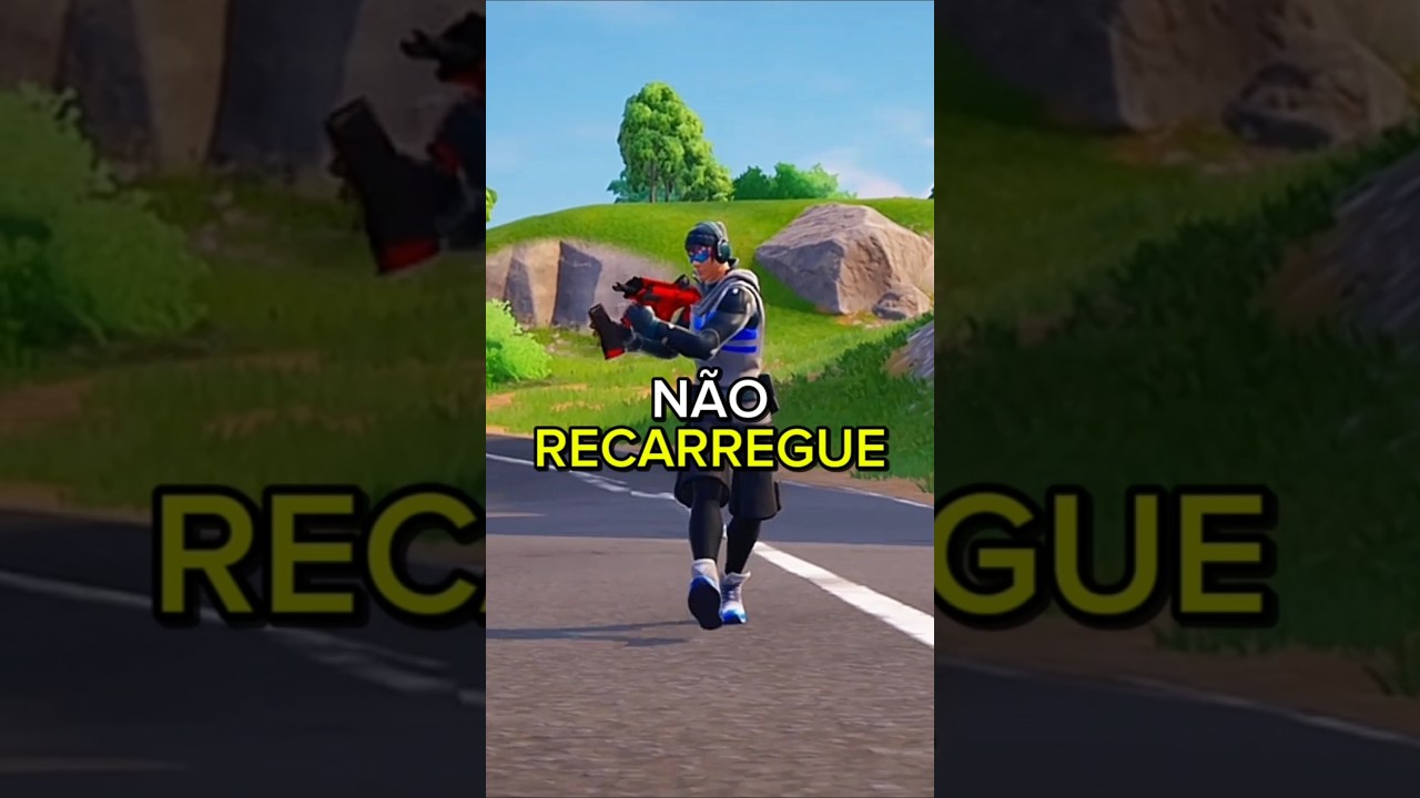 N&Atilde;O RECARREGUE SUAS ARMAS NO FORTNITE! 😳
