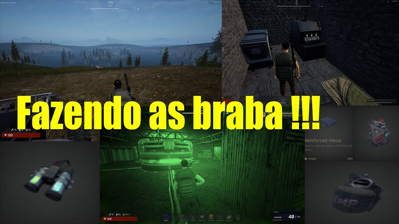 FAZENDO EVENTO DO REATOR, GRANADAS, XOIDITE E METAL PRESS( XERA SURVIVAL